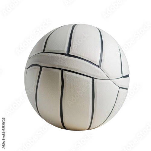 Volleyball Ball on Transparent Background