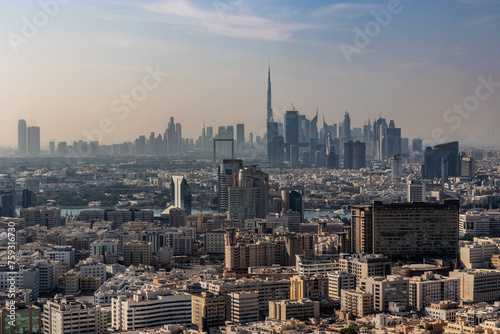 Skyline of Dubai  United Arab Emirates