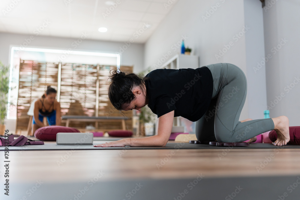 Yoga class Yoga class