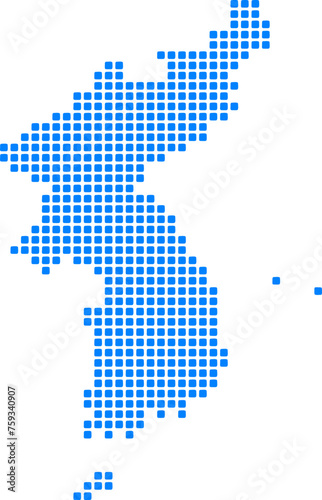 대한민국 한국 지도