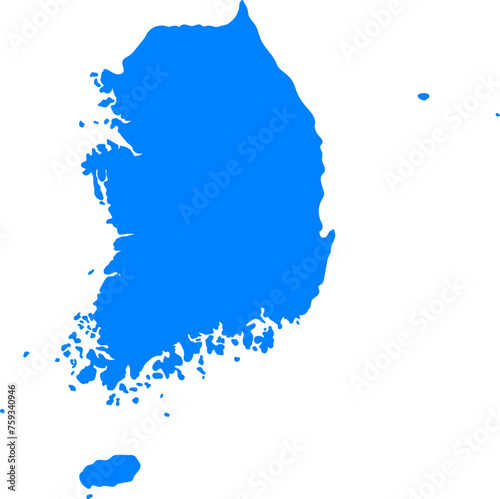 대한민국 한국 지도
