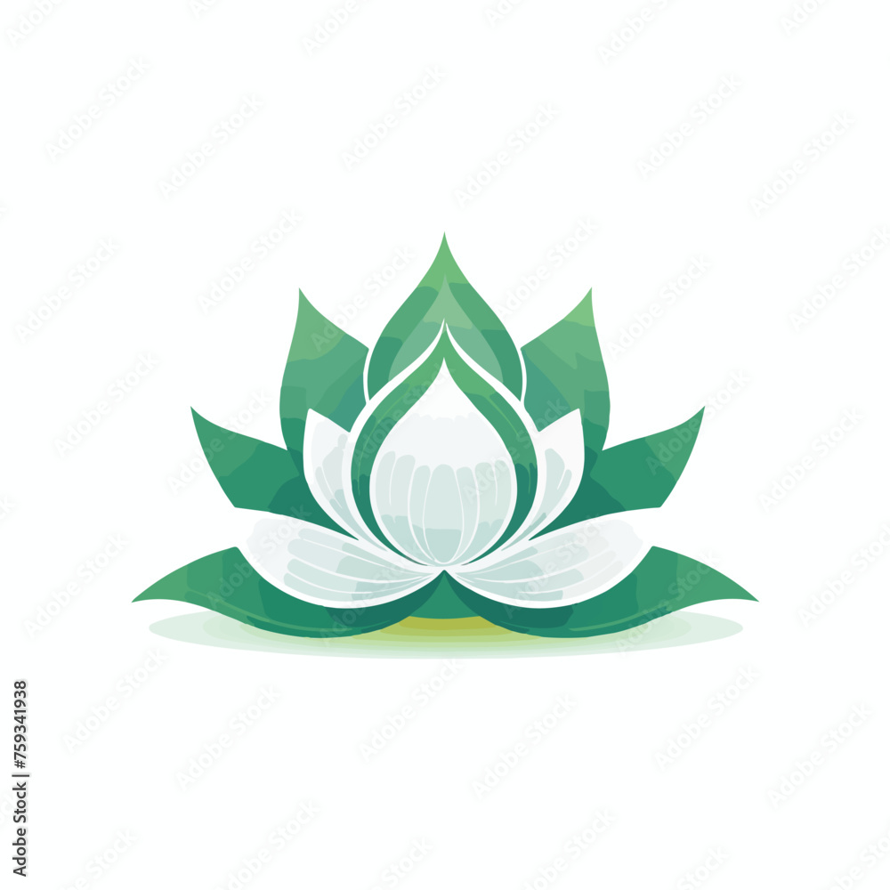 Beauty lotus flower vector logo design Lotus Flower