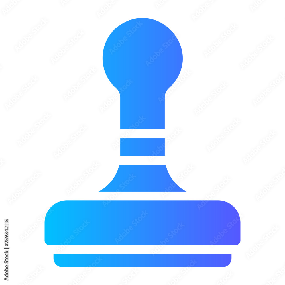 stamp gradient icon stamp gradient icon