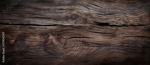 Dark wood texture with aged natural pattern