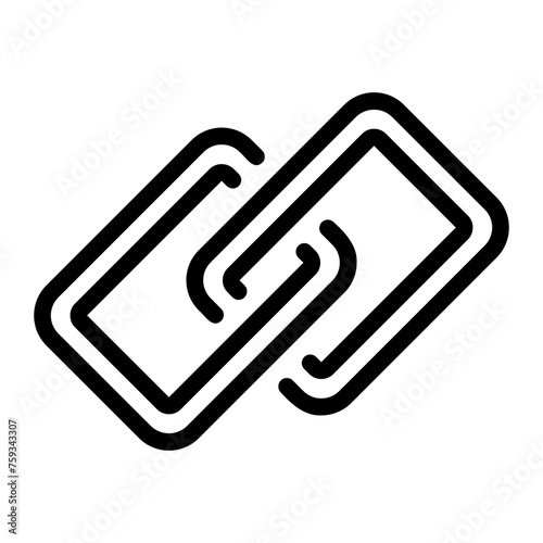 hyperlink line icon