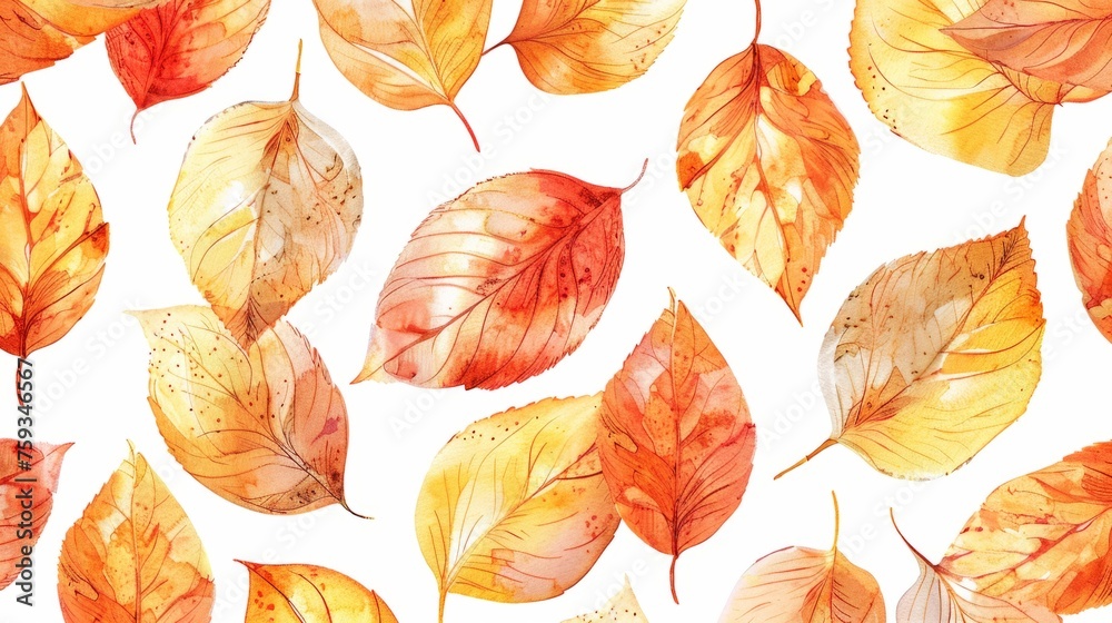 Obraz premium illustration of an autumn background generative ai
