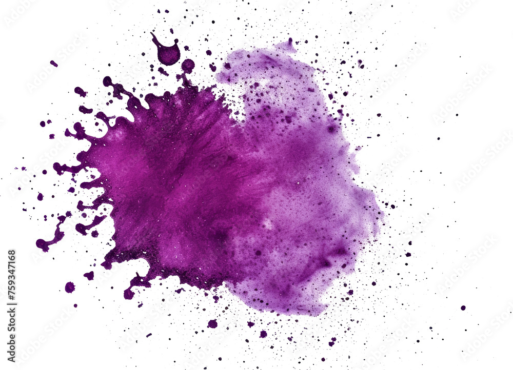 Abstract Pink Paint Explosion