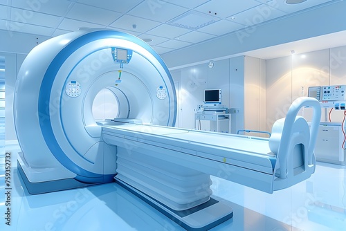 MRI Machine in Modern Hospital Setting