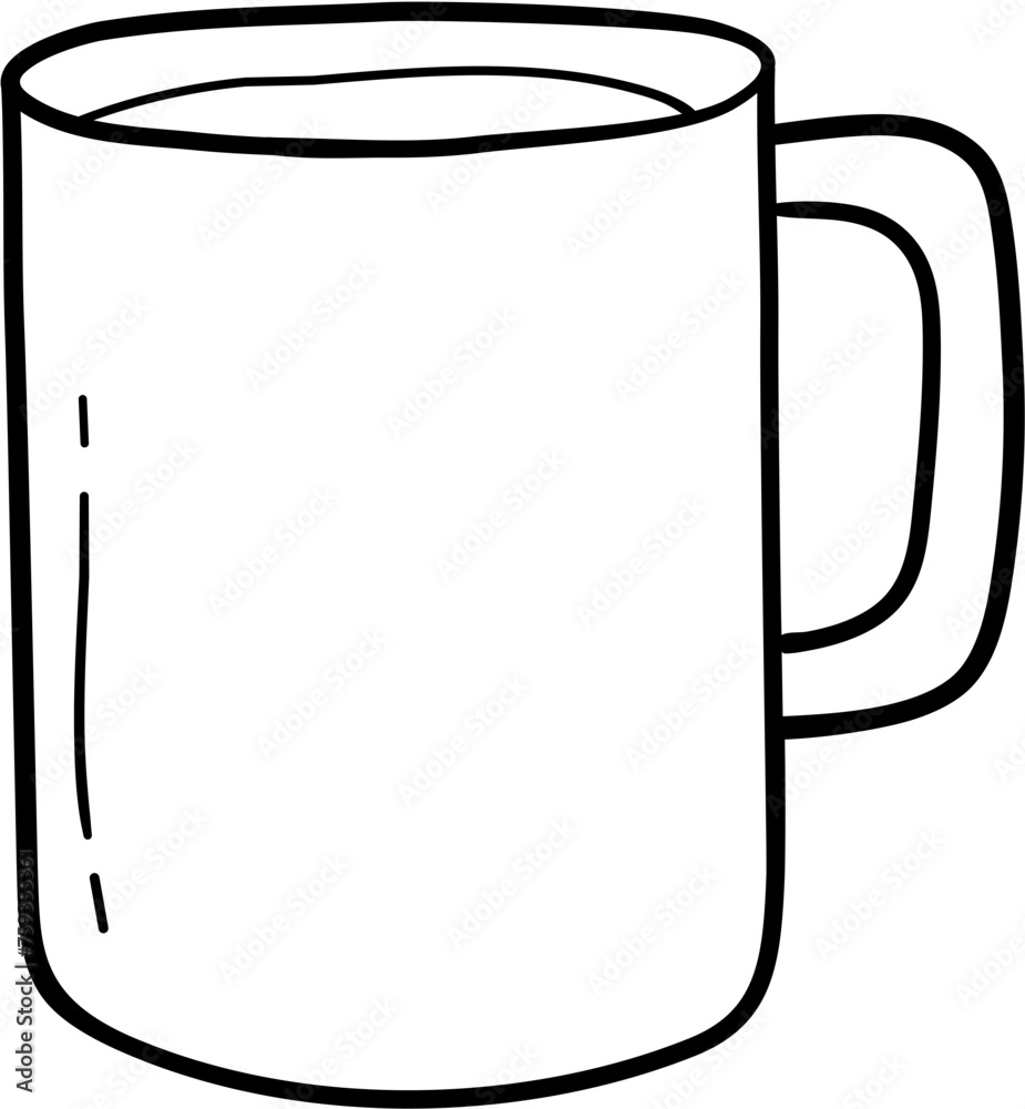 Water Mug Illustration Water Mug Illustration