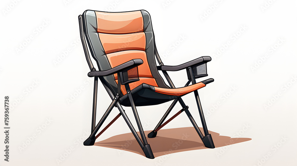 Camp Chair icon 3d
