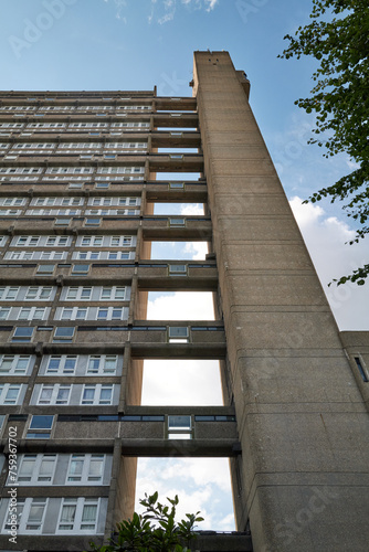 Heritage Protected Brutalist brutalist building Trellick Tower photo