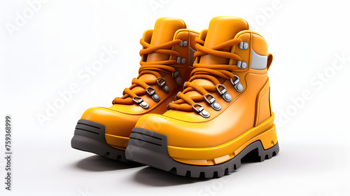 Hiking Boot icon 3d