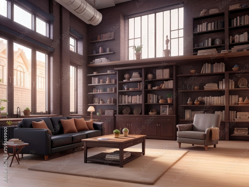 Interior design inspiration 3d Rendering Interior design inspiration 3d Rendering