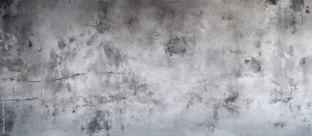 Abstract gray concrete wall texture for backgrounds and text design.