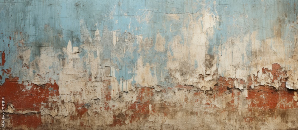 Old painted wall background texture