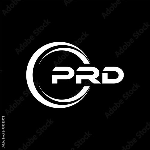 PRD Letter Logo Design, Inspiration for a Unique Identity. Modern Elegance and Creative Design. Watermark Your Success with the Striking this Logo.