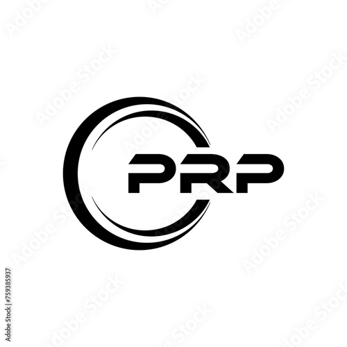 PRP Letter Logo Design, Inspiration for a Unique Identity. Modern Elegance and Creative Design. Watermark Your Success with the Striking this Logo.