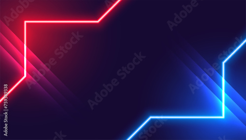 eye catching shiny electric lines trendy background design