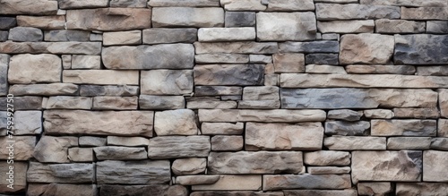 Stone wall background and texture image.