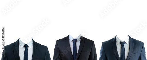 isolated and elegant formal men outfit for businessman