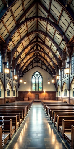 interior of church