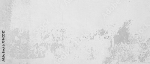 Concrete wall texture background, gray surface with for interior design of buildings or websites and loft office style..