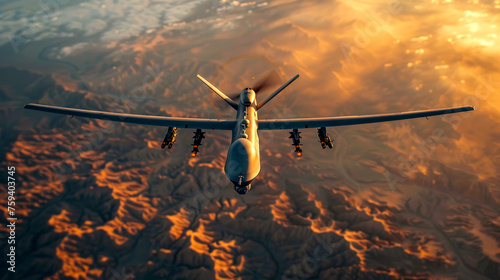 Flying high: the impact of UAVs on area reconnaissance in the military