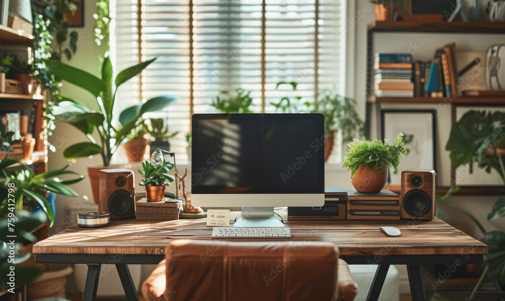 home office setup with minimalist design, natural light, and tech gadgets for remote work home office setup with minimalist design, natural light, and tech gadgets for remote work