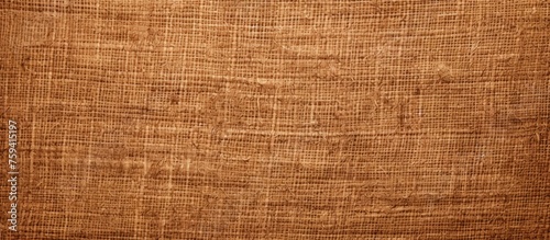 Brown jute texture and empty space.