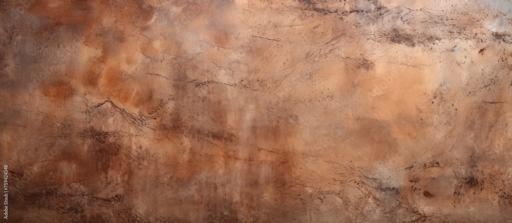 Texture of a concrete wall in brown color Texture of a concrete wall in brown color