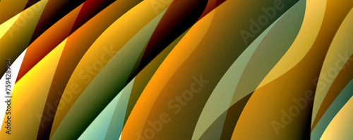 Trendy simple fluid color gradient abstract background with dynamic wave line effect. Vector Illustration For Wallpaper, Banner, Background, Card, Book Illustration, landing page