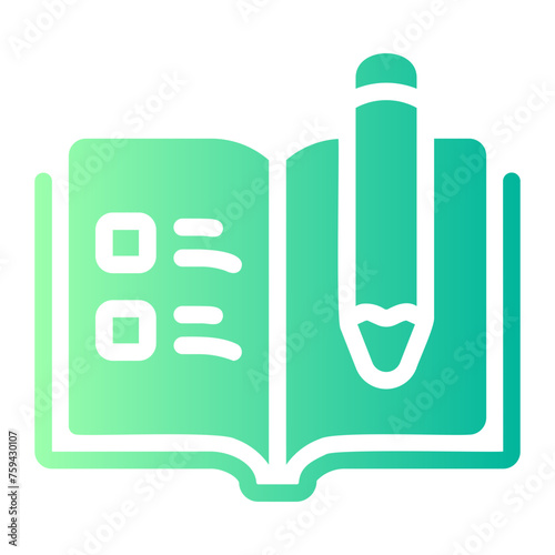 homework Gradient icon