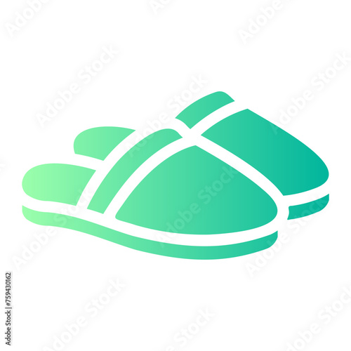 slipper Gradient icon