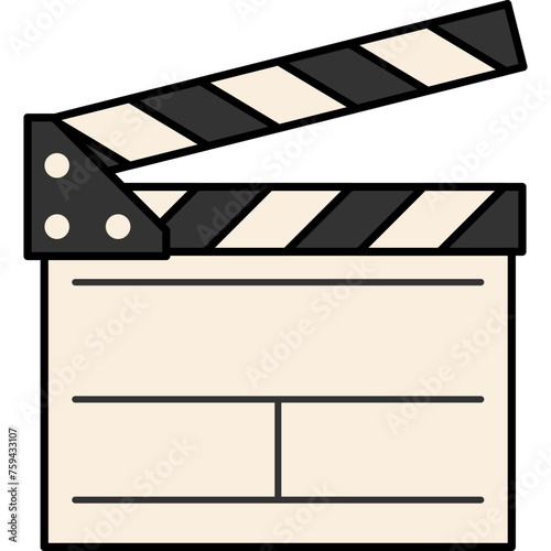 Movie Clapperboard Icon