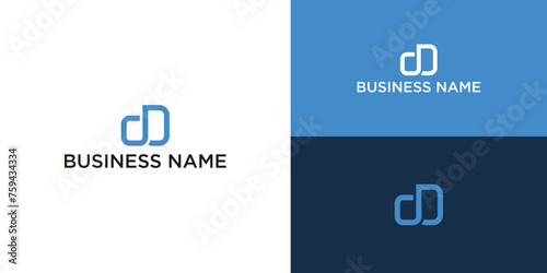 Letter DD logo design