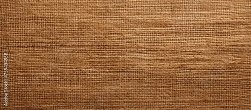 Brown jute texture and empty space.