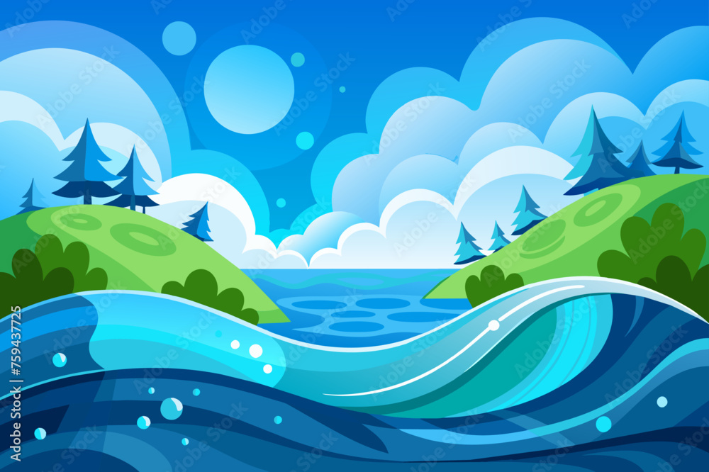 water background is water background is