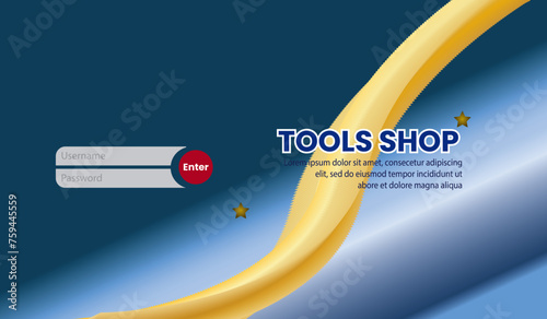 vector, editable, background, Registration and Login Form. Colorful gradient. Registration and login form page. Professional web design, complete elements.