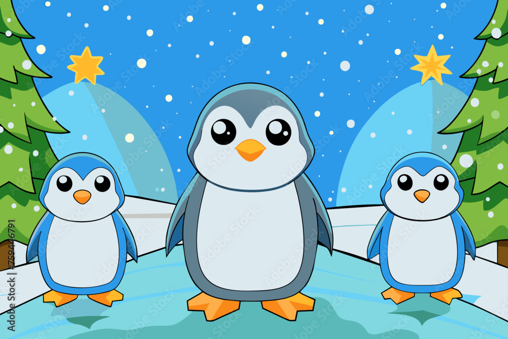penguins cute background is tree penguins cute background is tree