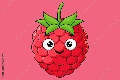 Raspberry fruit background is close-up organic and sweet vitamin