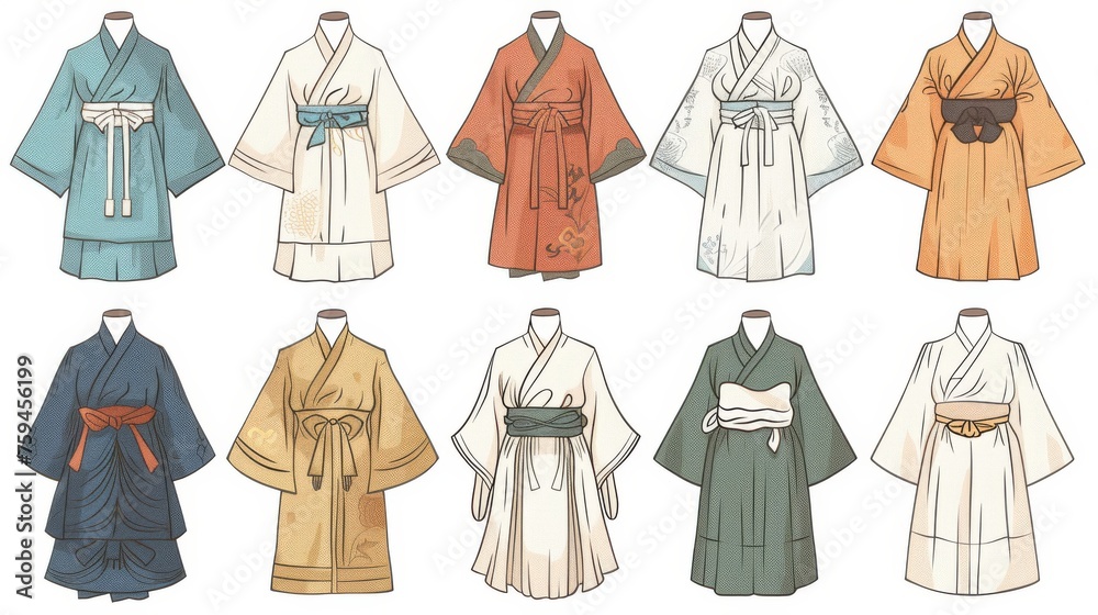 Clothing from ancient times Korean Chinese Japanese Mongolian Clothing from ancient times Korean Chinese Japanese Mongolian