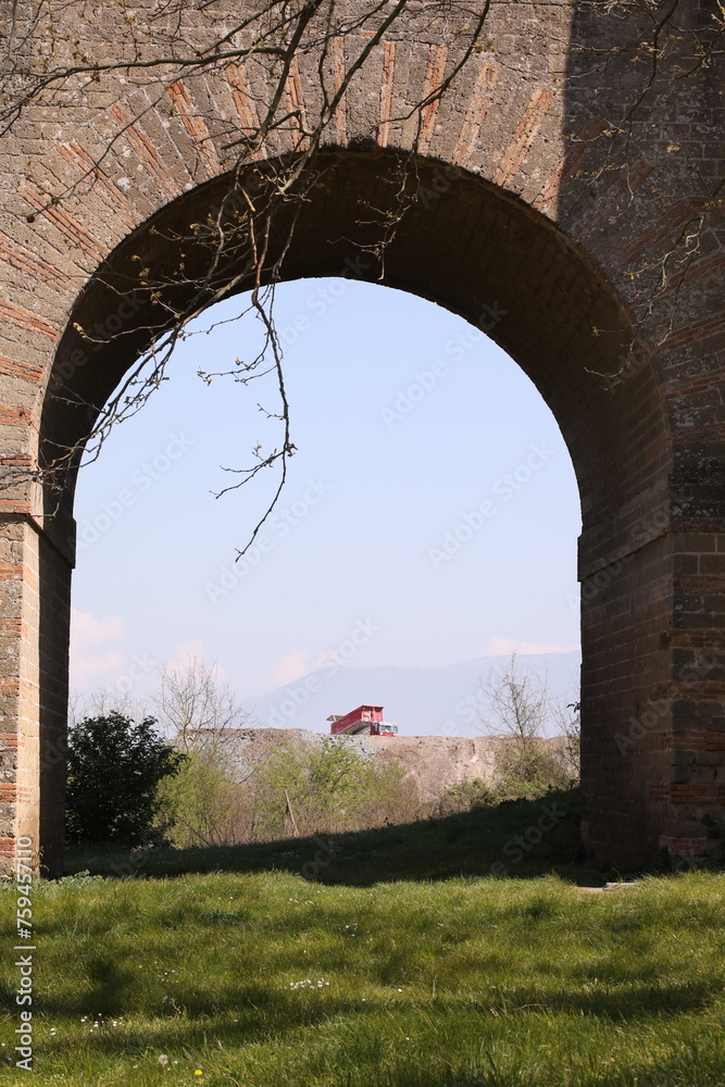 old castle gate