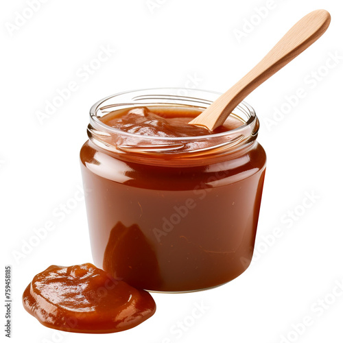 Apple Butter isolated on transparent background Remove png, Clipping Path, pen tool