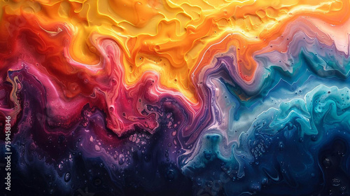colorful abstract painting images