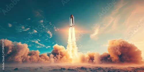 rocket in the sky website launch 