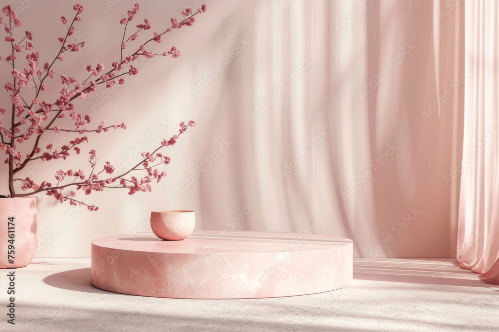 blank podium design, for product display, earth tone color blank podium design, for product display, earth tone color