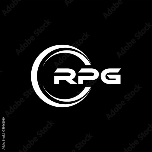 RPG Logo Design, Inspiration for a Unique Identity. Modern Elegance and Creative Design. Watermark Your Success with the Striking this Logo.