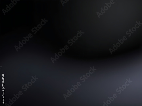 Abstract black gradient background that looks modern blurry wallpaper Empty black color studio room background, background, grey, gradient, black, design, texture, abstract, dark. ai