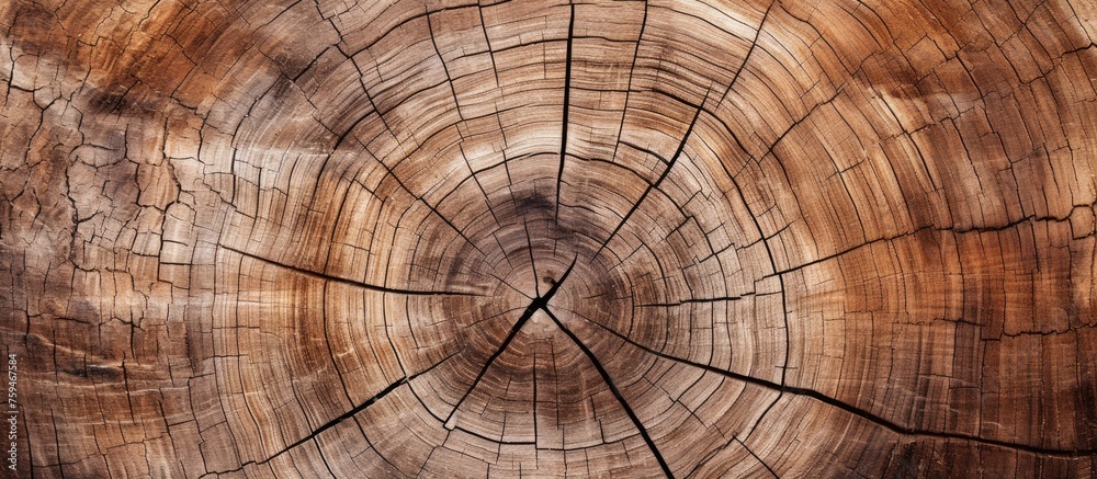 Texture of Cut Tree Trunk for Text and Background Texture of Cut Tree Trunk for Text and Background