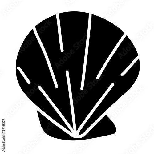 aquatic animal silhouette icon